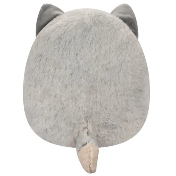 Squishmallows FuzzAMallow Official - Willy the Grey Wolf - 12 Inch Plush - Picture 3 of 3